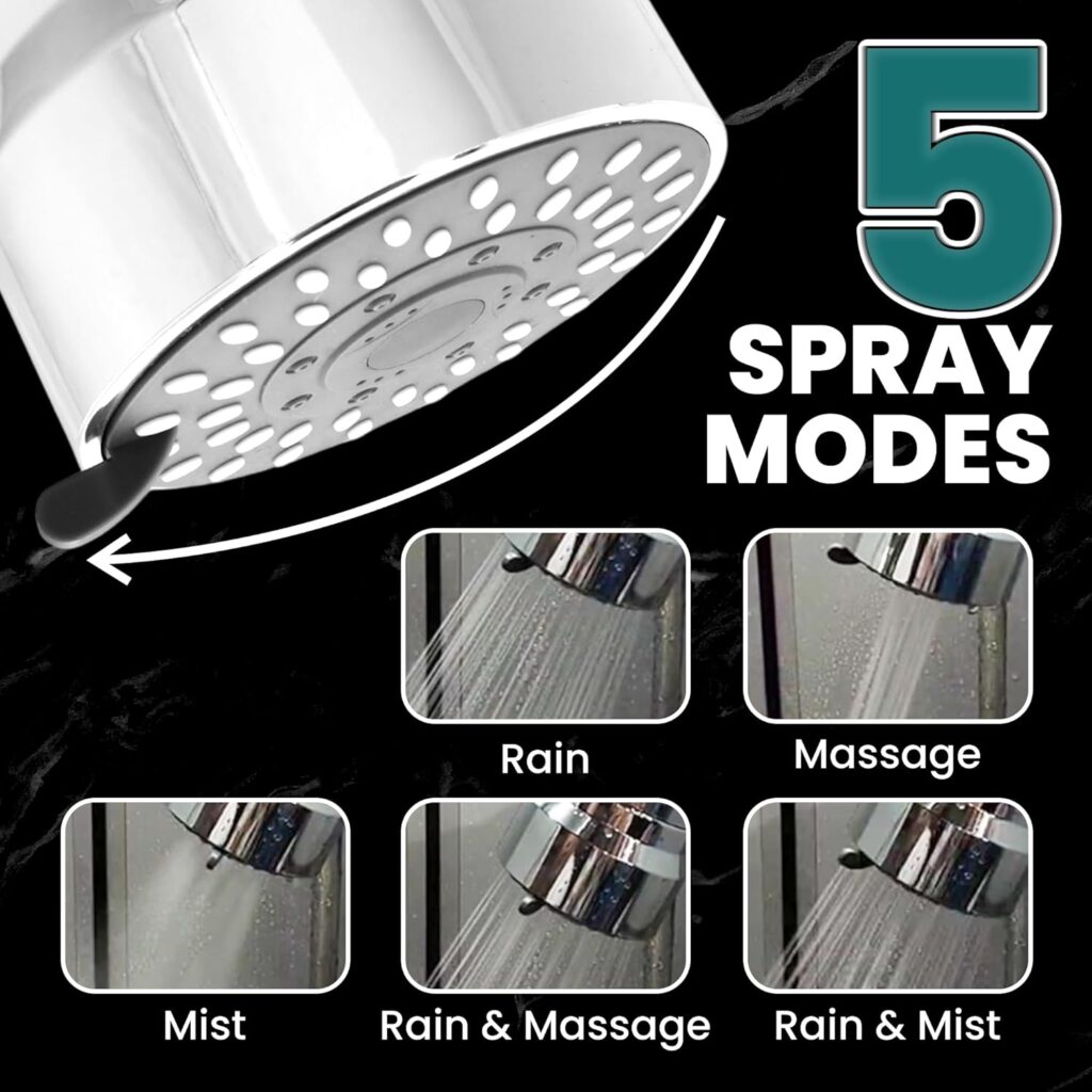 20-stage shower filter