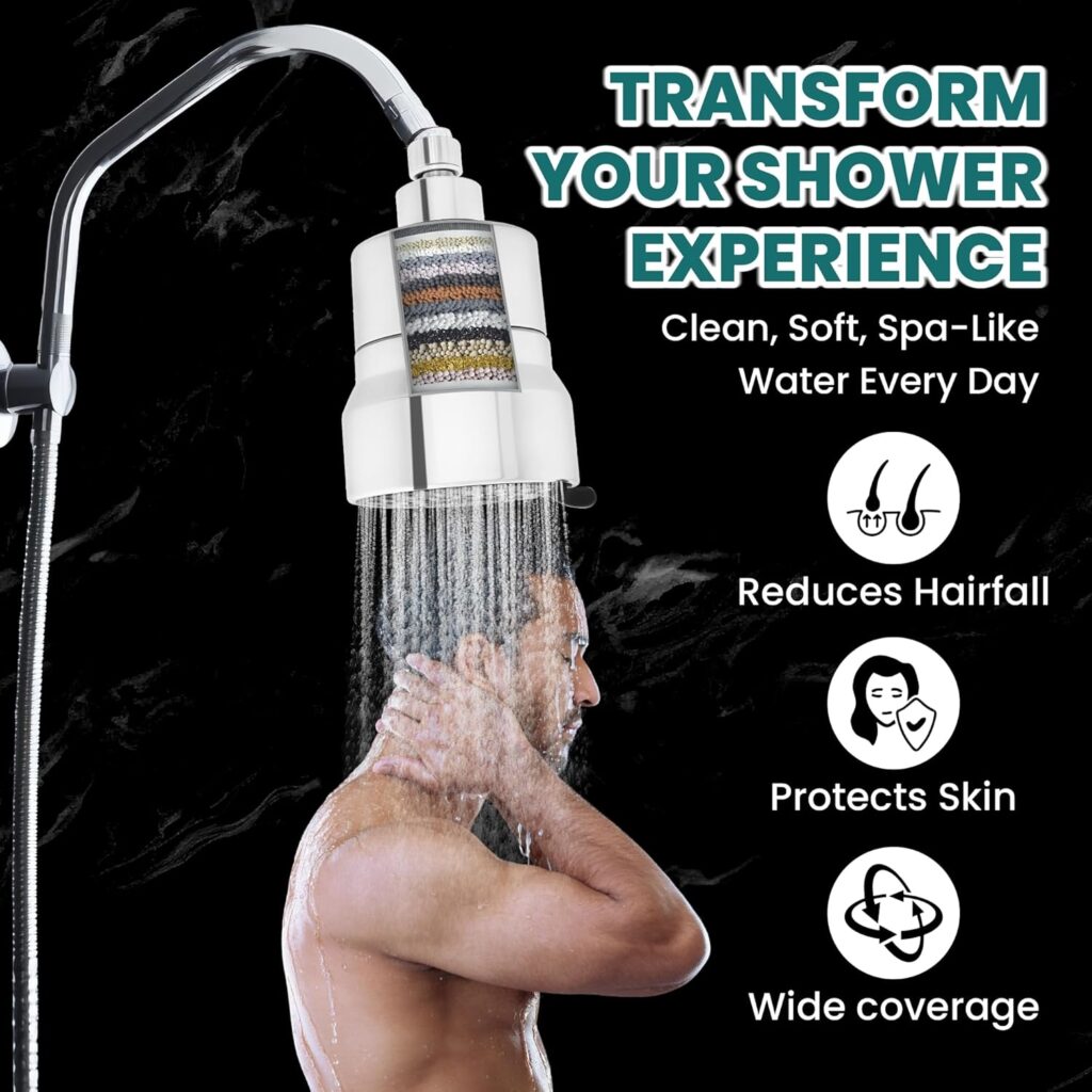 20-stage shower filter